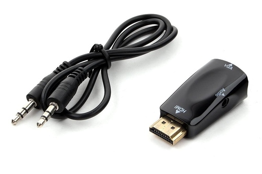 Переходник HDMI-VGA Cablexpert A-HDMI-VGA-02